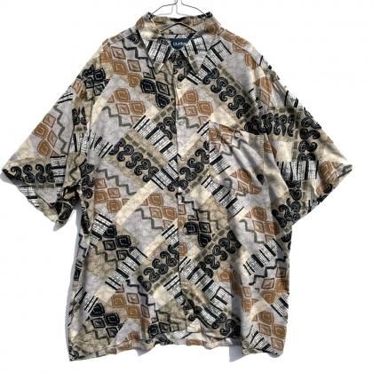  Ρԥ塼꥿Puritanۥơ ȥץ S/S 졼󥷥ġ1990'sVintage Rayon Shirt
