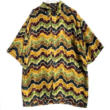  Ρơ ӥå륨å 륯ġ1990'sۡBURMA BIBASVintage Silk Shirt