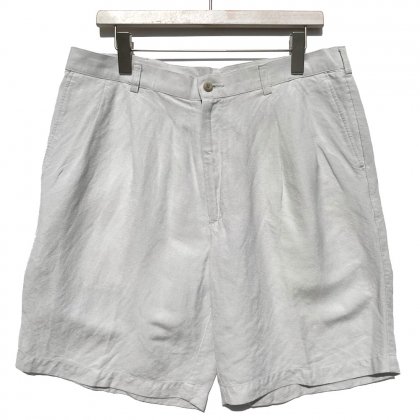  Ρơ 2å 졼ͥ 硼ġportfolioVintage 2-Tuck Rayon-Linen Shorts