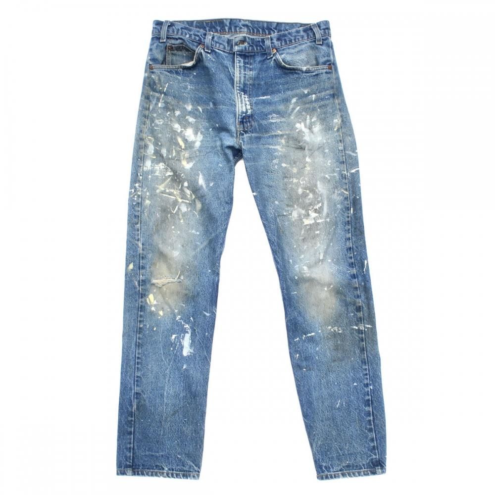 リーバイス 505 ヴィンテージ ハイエイジング デニム【LeVI'S 20505-0217】【1980's-】High Aging Painted