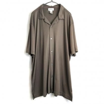 Ρơ S/S ץ󥫥顼ġ1980'sۡALFANIVintage Open Collar Shirt