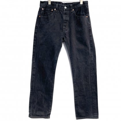  Ρ꡼Х 501 ֥åLevis 501-0660 Made in EgyptVintage Black Denim Pants W-32 L-32