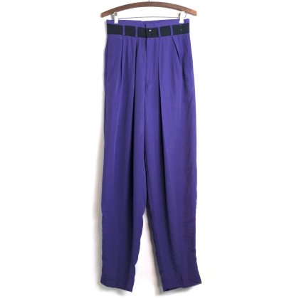  Ρơ 졼 ȥ饦1980'sۡPOLICYVintage Box Pleats Trouser