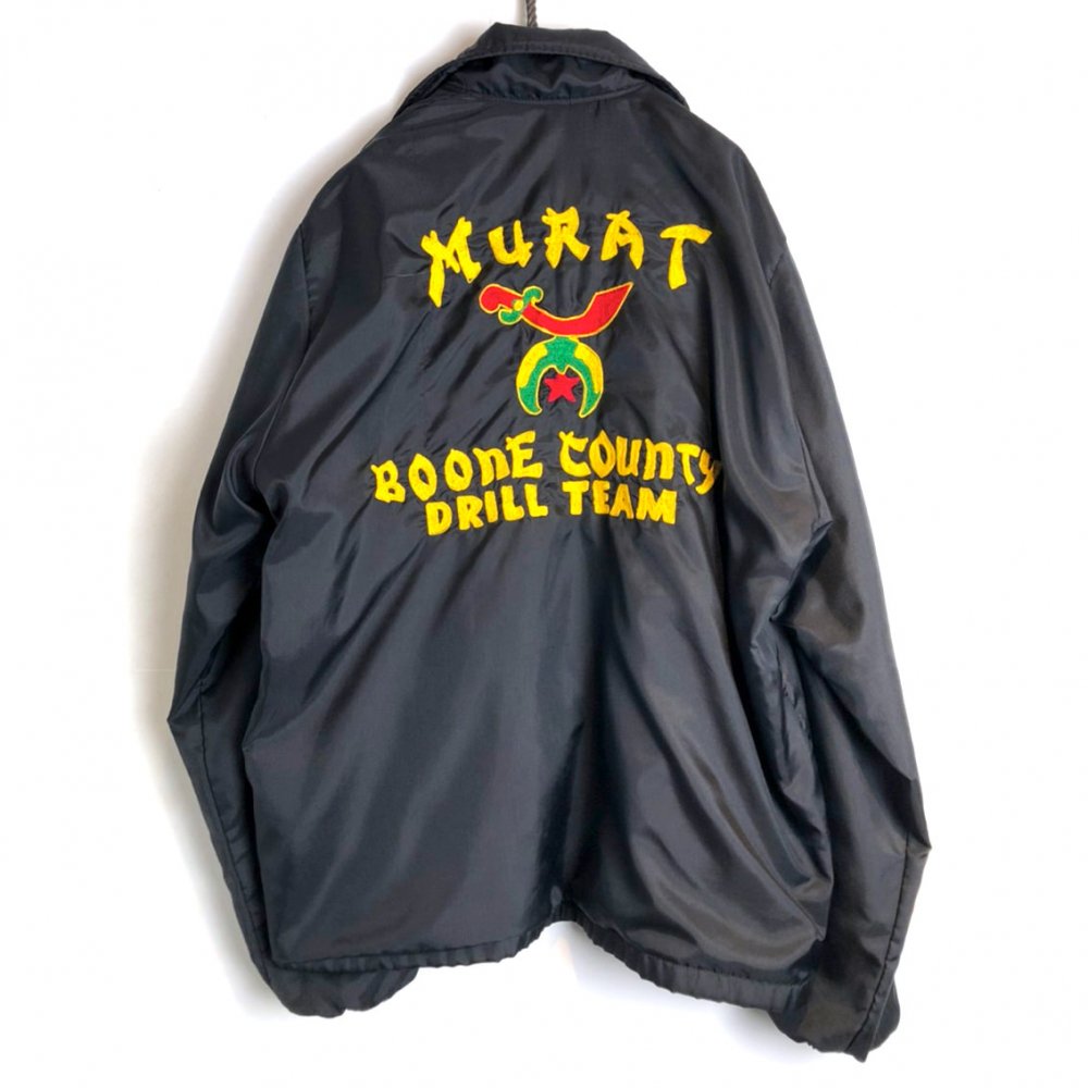 ヴィンテージ フリーメイソン コーチジャケット【1970's】【Shriner】Vintage Mason Coach Jacket | 古着 通販  ヴィンテージ古着屋 | RUMHOLE beruf - Online Store 公式通販サイト