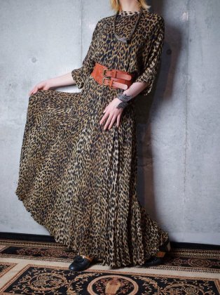  Ρơ 쥪ѡ 졼 ԡ Leopard Rayon Dress