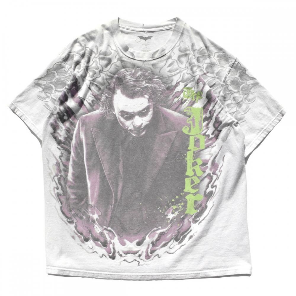 限定 2008 2XL ダークナイト ジョーカー JOKER 映画 Tシャツ - トップス