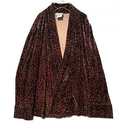  Ρơ 쥪ѡ ٥٥å ĥ㥱åȡ1980'sVintage Leopard Pattern Velvet Shirt Jacket