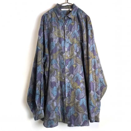  Ρơ ܥ˥ѥ 륯ġ1990'sۡhigh advantageVintage Silk Shirt