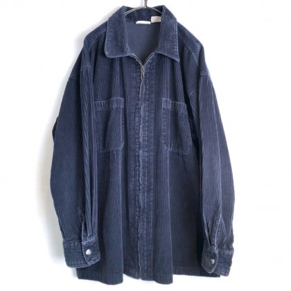  Ρơ åץå ǥġ1990'sۡPROVISIONSVintage Zipper Corduroy Shirt