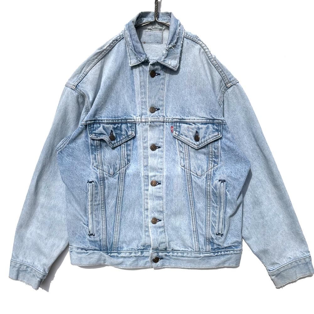 Levi's リーバイス 70598 70507 デニムジャケットカラーブラック - G