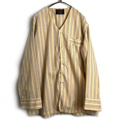  Ρơ Ρ顼 ѥޥġ1970's-ۡPagotaVintage Collarless Pajama Shirt