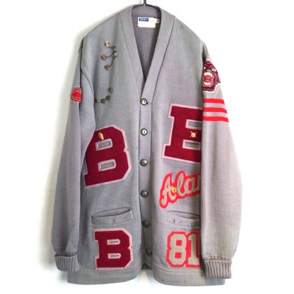  Ρơ 쥿ɥǥ1980'sۡDehenVintage Lettered Cardigan