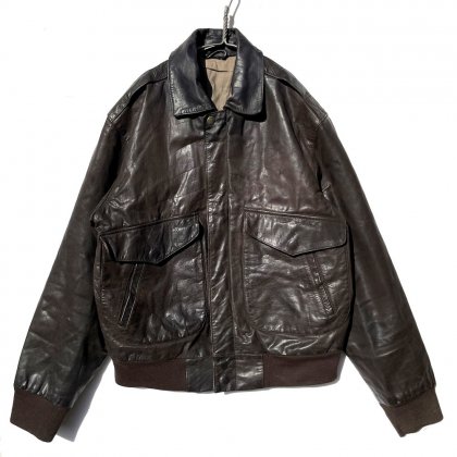  Ρơ A-2 쥶㥱åȡ1990'sۡHunt ClubVintage Type A-2 Leather Jacket