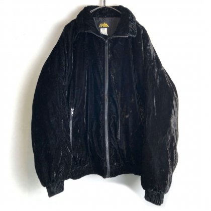  Ρơ ٥٥å 㥱åȡ1980's-ۡARIAVintage Velvet Bomber Jacket