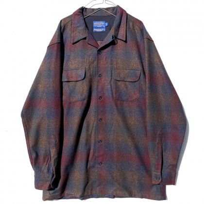  ΡڥɥȥPENDLETONۥӥå륨å ֥å 롼ץ顼 륷ġ1990's-Vintage Wool Shirt