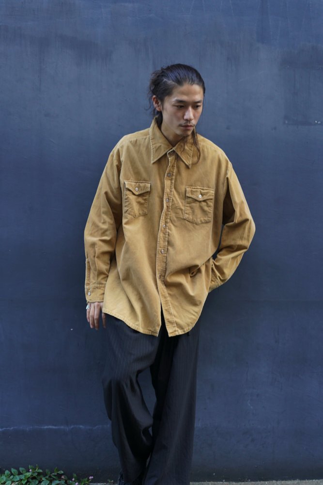 【Phoenix BRAND】ヴィンテージ ビッグシルエット コーデュロイシャツ【1970's-】Vintage Corduroy Shirt