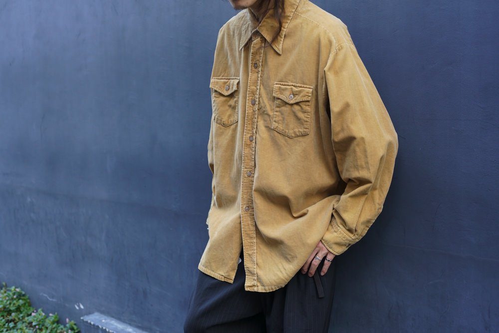 【Phoenix BRAND】ヴィンテージ ビッグシルエット コーデュロイシャツ【1970's-】Vintage Corduroy Shirt