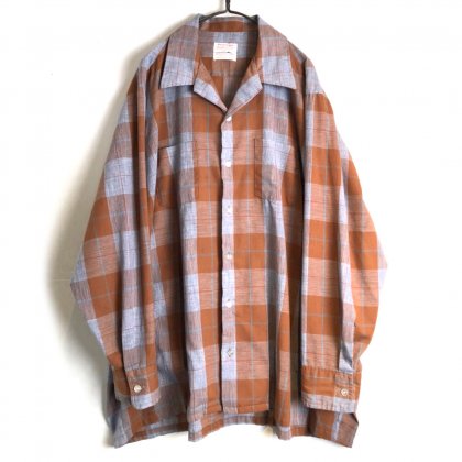  Ρơ ץ󥫥顼ġ1960's-ۡSovereignVintage Open Collar Shirt