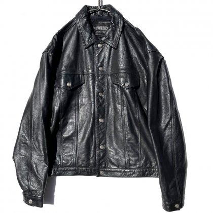  Ρơ G󥿥 쥶㥱åȡ1980'sۡUNIKVintage Leather Jacket