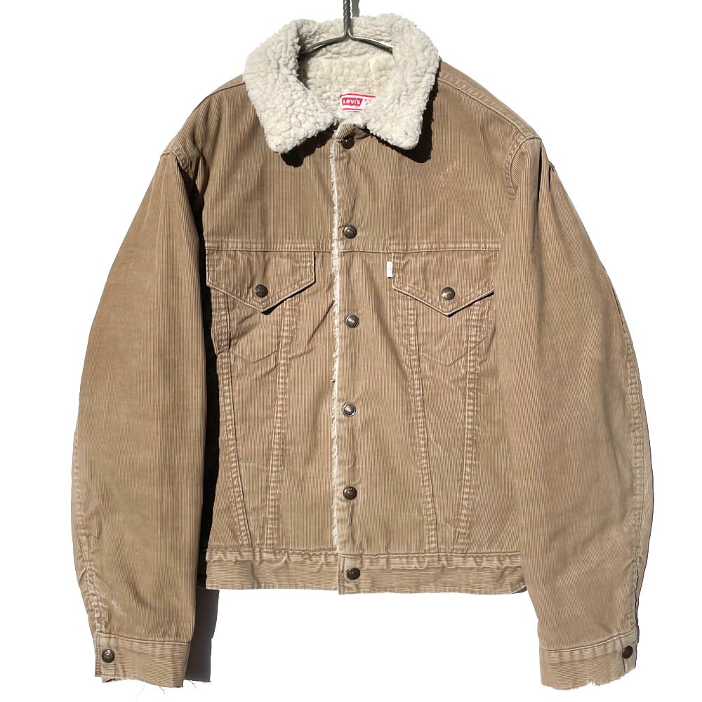 リーバイス【Levi's 70605】ヴィンテージ ボアライナー コーデュロイジャケット【1970's】Vintage Boa Corduroy  Jacket