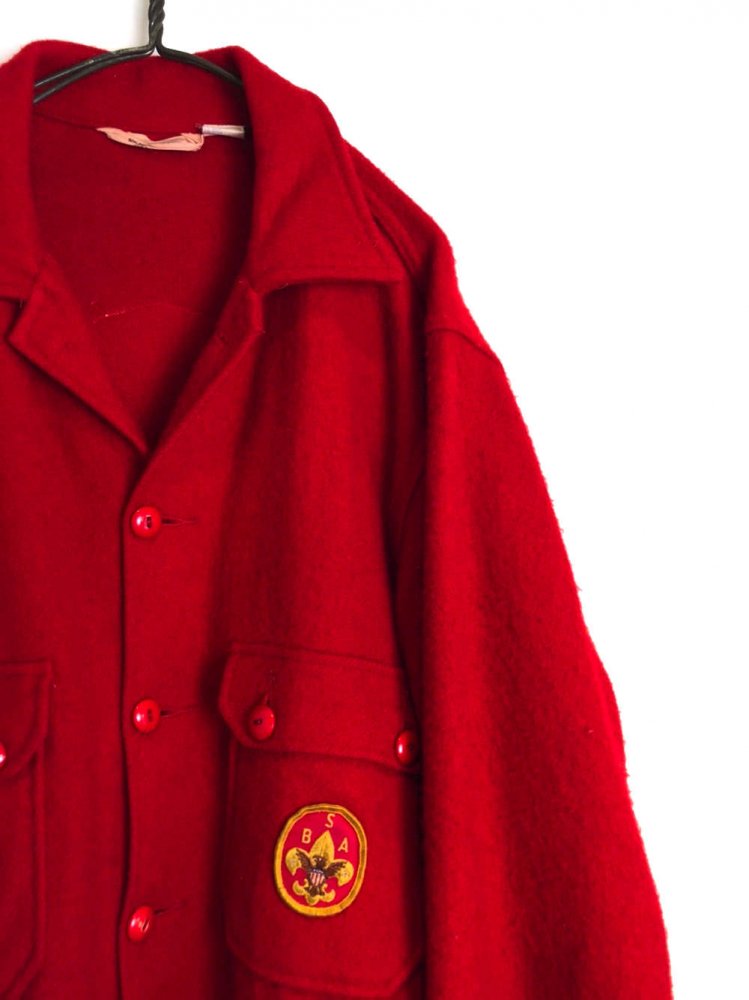 ヴィンテージ ボーイスカウト ウールシャツ【1980's-】【Boy Scout of America】Vintage Official Wool  Shirt | 古着 通販 ヴィンテージ古着屋 | RUMHOLE beruf - Online Store 公式通販サイト