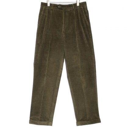  Ρǥ 2å ȥ饦1990's2-Tuck Corduroy Trouser W-33