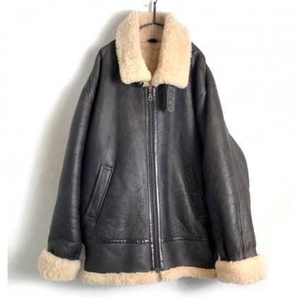  ΡB-3 ץ ե饤ȥ㥱å ࡼȥ󥸥㥱åȡ1990's-Type : B-3 Vintage Sheepskin jacket