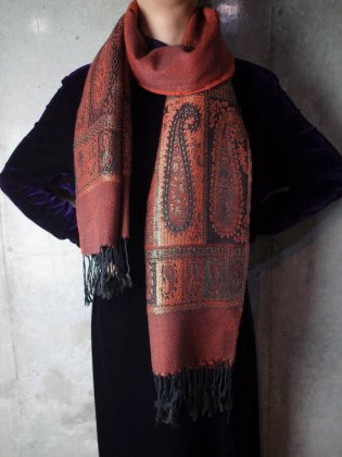  Ρơ Ƚȡ 󥸡ߥ ڥ꡼ Vintage Ƚ Stole OrangeLame Paisley