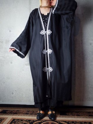  Ρơ ɥȥ饤 㥤ʥܥ  Shadow Stripe China Button Gown