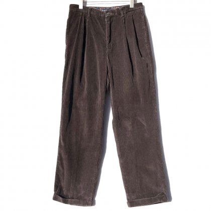  ΡTOMMY HILFIGERۥǥ 2å ȥ饦2003's2-Tuck Corduroy Trouser W-30 L-30