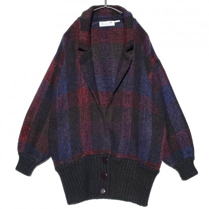  Ρơ 󥰥إ Mix顼 ǥ1980'sۡDIVERSITYVintage Low Gauge Cardigan