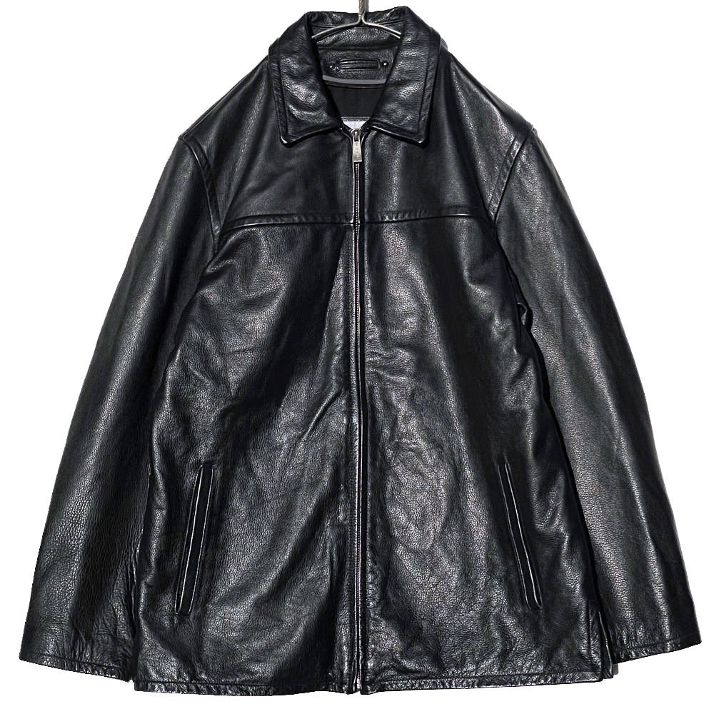 【WILSONS】シングル ジップアップ レザージャケット【1990's】Vintage Single Leather Jacket