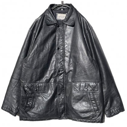  Ρơ 쥶㥱åȡ1990'sۡCHARLES KLEINVintage Down Leather Jacket