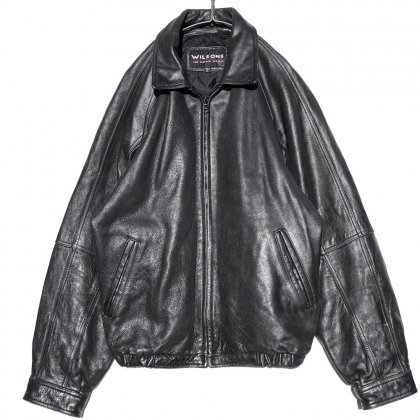  ΡWILSONSۥӥå륨å 󥰥 åץå 쥶㥱åȡ1990'sVintage Single Leather Jacket