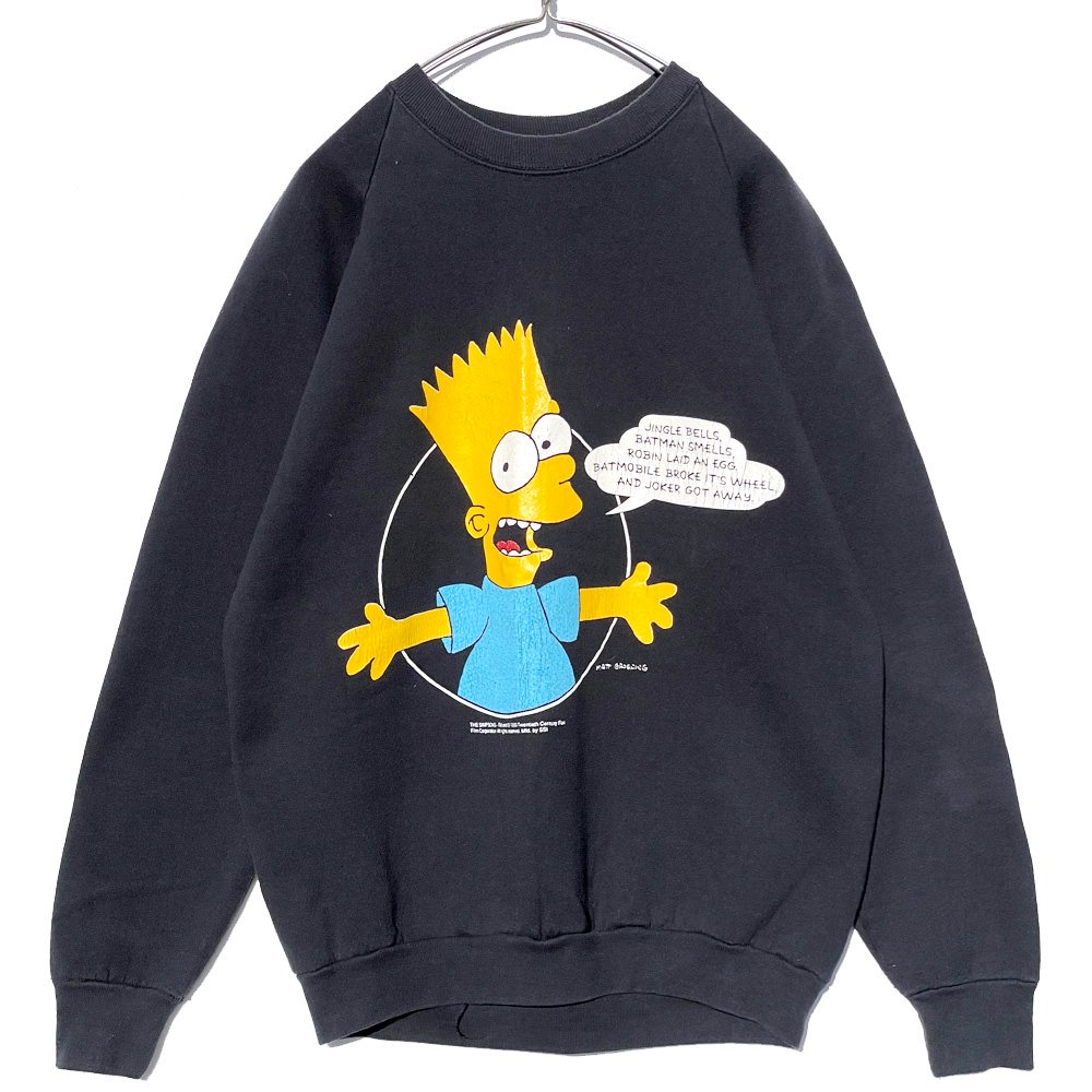 シンプソンズ【The Simpsons】ヴィンテージ オフィシャルプリント スウェットシャツ 【1990's】Vintage Sweat Shirt