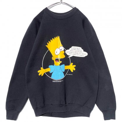 古着 通販　シンプソンズ【The Simpsons】ヴィンテージ オフィシャルプリント スウェットシャツ 【1990's】Vintage Sweat Shirt