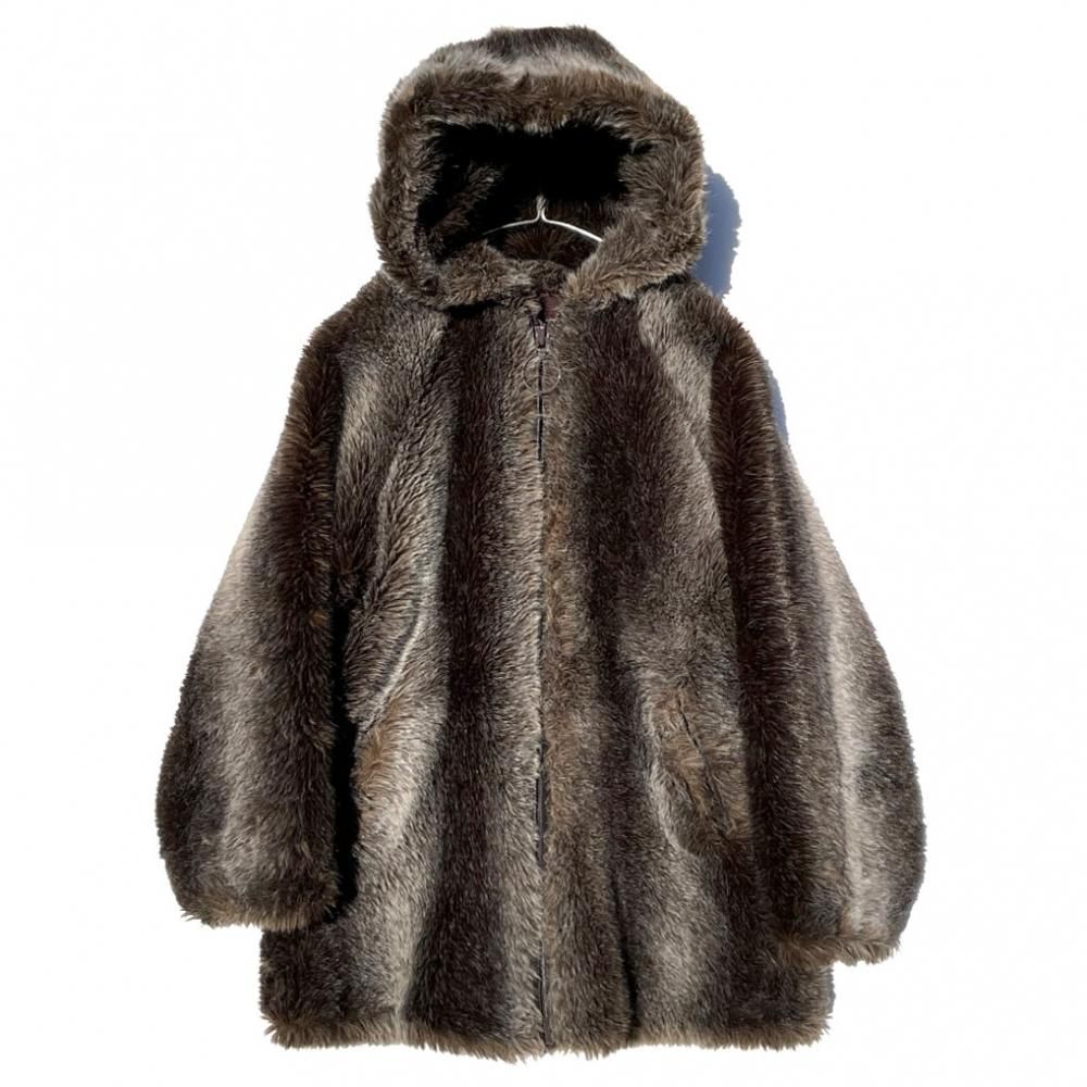 ファーフーディー カオリン STATE OF MIND ファー フーディー