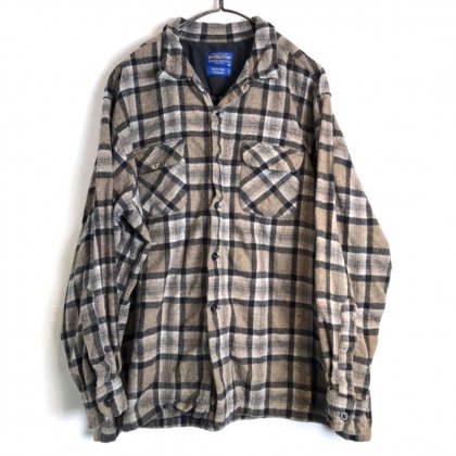  ΡڥɥȥPENDLETONۥץ󥫥顼 륷ġ1990's-Vintage Loop Collar Wool Shirt