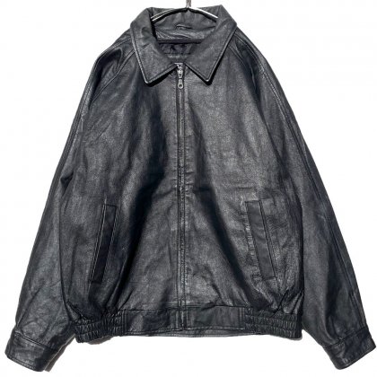  ΡLUCKY LEATHER COۥơ 󥰥 åץå 쥶㥱åȡ1990'sVintage Single Leather Jacket