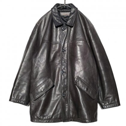  ΡSTRUCTURE URBAN WEARۥơ ǥ 쥶ϡե㥱å 1990'sVintage Leather Jacket