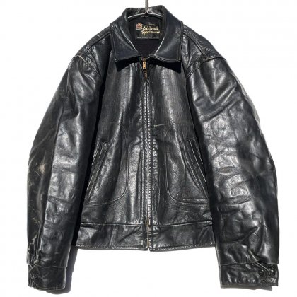  ΡSears - Oakbrookۥơ 쥶 ݡĥ㥱å 1960'sVintage Leather Jacket