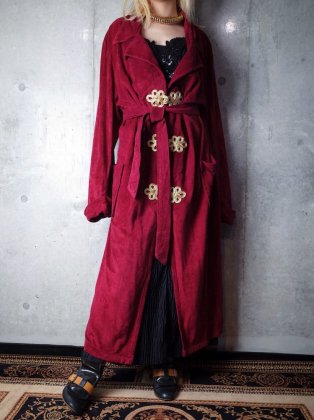  Ρơ ܥɡ 㥤ʥܥ  China Button Bordeaux Gown