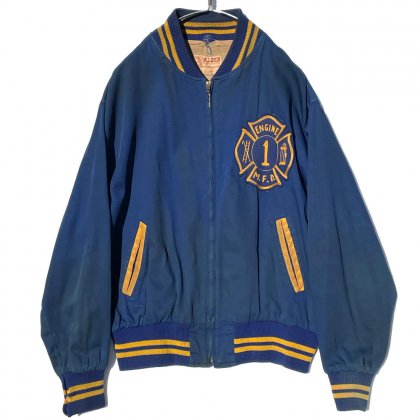 古着 通販　【ALDEN ATHLETIC WEAR】ギャバジン アワードジャケット スタジャン【1950's-】Vintage Award Jacket