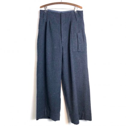  ΡDutch Armyۥơ ȥ饦1950's-Vintage Wool Trouser