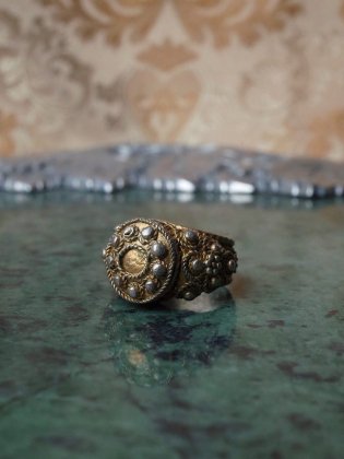古着 通販　ヴィンテージ アールヌーヴォー クラシカル コスチューム リング 1960年代 Vintage Art Nouveau Classical Costume Ring c.1960s