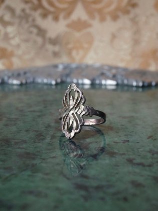 古着 通販　ヴィンテージ アールヌーヴォー シルバー リング Vintage Art Nouveau Silver Ring