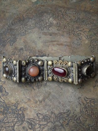  Ρơ ȡ ֥쥹å 1950ǯ Vintage Stone Bracelet c.1950s