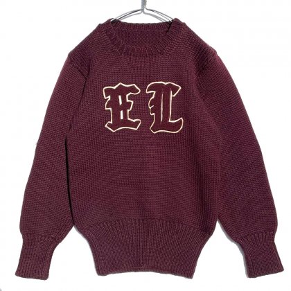  Ρơ  쥿ɥ˥å ʢ֡1930's-Vintage Lettered Knit