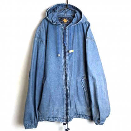 古着 通販　【ANCHOR BLUE】ヴィンテージ デニムフーディー【1990's】Vintage Hooded Denim Jacket