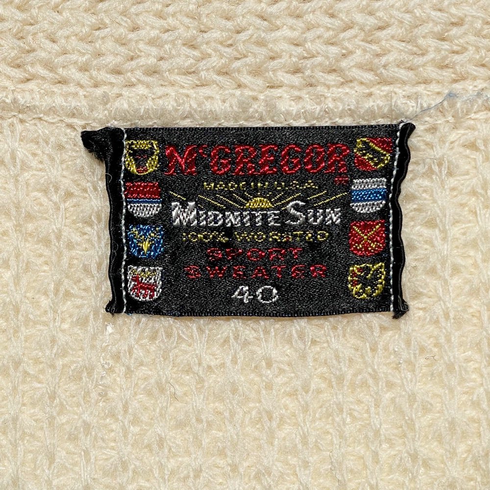 McGregor 60s midnite sun ニット-